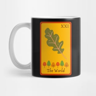 Autumn Tarot - The World Mug